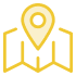 Location pin on map icon